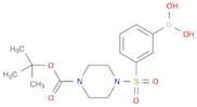 (3-((4-(tert-Butoxycarbonyl)piperazin-1-yl)sulfonyl)phenyl)boronic acid