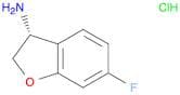 (3R)-6-fluoro-2,3-dihydrobenzo[b]furan-3-ylamine hydrochloride