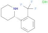 (2S)-2-[2-(TRIFLUOROMETHYL)PHENYL]PIPERIDINE HYDROCHLORIDE
