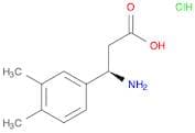 (3r)-3-amino-3-(3,4-dimethylphenyl)propanoic acid hydrochloride
