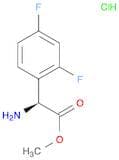 methyl (2S)-2-amino-2-(2,4-difluorophenyl)acetate hydrochloride