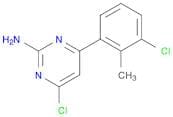 4-Chloro-6-(3-chloro-2-methylphenyl)pyrimidin-2-amine