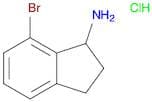 (7-BROMOINDAN-1-YL)AMINE HYDROCHLORIDE