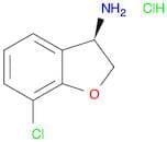 (3R)-7-CHLORO-2,3-DIHYDRO-1-BENZOFURAN-3-AMINE HYDROCHLORIDE
