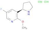(R)-5-Fluoro-2-methoxy-3-(pyrrolidin-2-yl)pyridine dihydrochloride
