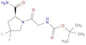 (S)-tert-butyl(2-(2-carbamoyl-4,4-difluoropyrrolidin-1-yl)-2-oxoethyl)carbamate