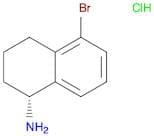 (R)-5-BROMO-1,2,3,4-TETRAHYDRO-NAPHTHALEN-1-YLAMINE HYDROCHLORIDE
