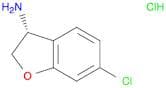 (3R)-6-chloro-2,3-dihydrobenzo[b]furan-3-ylamine hydrochloride