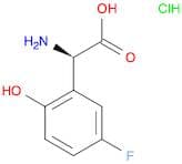 (2R)-2-Amino-2-(5-fluoro-2-hydroxyphenyl)acetic acid hcl