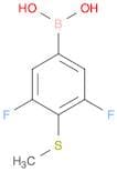 (3,5-Difluoro-4-(methylthio)phenyl)boronic acid