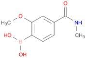 (2-Methoxy-4-(methylcarbamoyl)phenyl)boronic acid