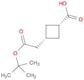 cis-3-[2-(tert-Butoxy)-2-oxoethyl]cyclobutanecarboxylic Acid