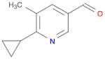 6-Cyclopropyl-5-methylnicotinaldehyde