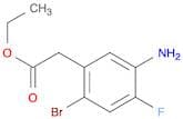 Ethyl5-Amino-2-bromo-4-fluorophenylacetate