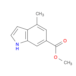 1H-​Indole-​6-​carboxylic acid, 4-​methyl-​, methyl ester