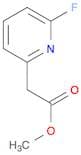 Methyl 2-(6-fluoropyridin-2-yl)acetate