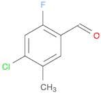 4-Chloro-2-fluoro-5-methylbenzaldehyde