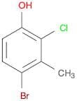 4-bromo-2-chloro-3-methylphenol