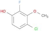 4-Chloro-2-fluoro-3-methoxyphenol