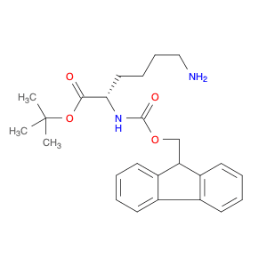 (S)-tert-Butyl 2-((((9H-fluoren-9-yl)methoxy)carbonyl)amino)-6-aminohexanoate