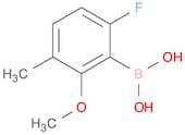 (6-Fluoro-2-methoxy-3-methylphenyl)boronic acid