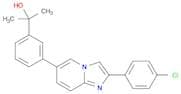 2-(3-(2-(4-Chlorophenyl)imidazo[1,2-a]pyridin-6-yl)phenyl)propan-2-ol