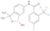 4-Fluoro-N-(1-hydroxy-3,3-dimethyl-1,3-dihydrobenzo[c][1,2]oxaborol-6-yl)-2-(trifluoromethyl)benza…