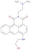 2-(2-(dimethylamino)ethyl)-6-((2-hydroxyethyl)amino)-1H-dibenzo[de,h]isoquinoline-1,3(2H)-dione