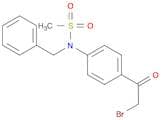 N-benzyl-N-(4-(2-bromoacetyl)phenyl)methanesulfonamide