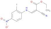 (Z)-ethyl 2-cyano-3-((2-iodo-4-nitrophenyl)amino)acrylate