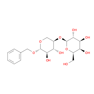 (2S,3R,4S,5R,6R)-2-(((3R,4R,5R,6R)-6-(benzyloxy)-4,5-dihydroxytetrahydro-2H-pyran-3-yl)oxy)-6-(hyd…