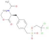 (S)-Ethyl 2-Acetamido-3-(4-(((2,2,2-Trichloroethoxy)Sulfonyl)Methyl)Phenyl)Propanoate