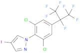 1-(2,6-dichloro-4-(perfluoropropan-2-yl)phenyl)-4-iodo-1H-pyrazole