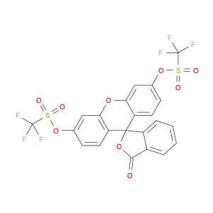 3-Oxo-3H-spiro[isobenzofuran-1,9'-xanthene]-3',6'-diyl bis(trifluoromethanesulfonate)