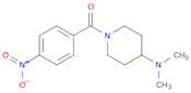 [4-(dimethylamino)-1-piperidinyl](4-nitrophenyl)-Methanone