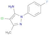 4-Chloro-1-(4-fluorophenyl)-3-methyl-1H-pyrazol-5-amine