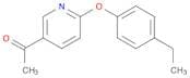 1-[6-(4-ethylphenoxy)pyridin-3-yl]ethan-1-one