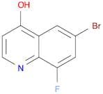 4-​Quinolinol, 6-​bromo-​8-​fluoro-