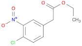 ethyl 2-(4-chloro-3-nitrophenyl)acetate