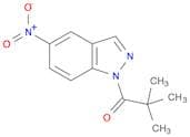 2,2-dimethyl-1-(5-nitro-1H-indazol-1-yl)propan-1-one