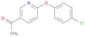 1-[6-(4-chlorophenoxy)pyridin-3-yl]ethan-1-one