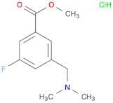 Methyl 3-((dimethylamino)methyl)-5-fluorobenzoate hydrochloride