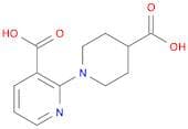 2-(4-carboxypiperidin-1-yl)nicotinic acid