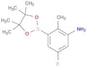 5-Fluoro-2-methyl-3-(4,4,5,5-tetramethyl-1,3,2-dioxaborolan-2-yl)aniline