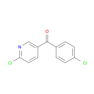 (4-chlorophenyl)-(6-chloropyridin-3-yl)methanone