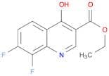 Ethyl 7,8-difluoro-4-oxo-1,4-dihydroquinoline-3-carboxylate