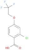 2-Chloro-4-(2,2,2-trifluoroethoxy)benzoic acid
