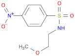 N-(2-methoxyethyl)-4-nitrobenzenesulfonamide