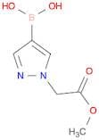 (1-(2-Methoxy-2-oxoethyl)-1H-pyrazol-4-yl)boronic acid