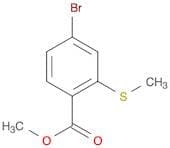 methyl 4-bromo-2-(methylsulfanyl)benzoate
